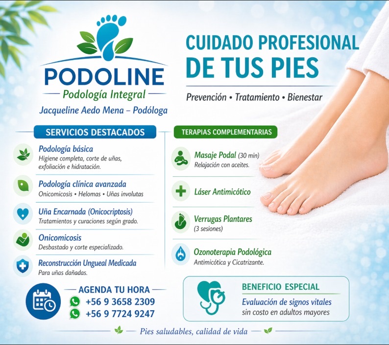 Servicios destacados de Podoline
